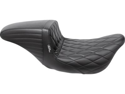911753 - Le Pera Kickflip Seat Diamond Stitch Black Vinyl