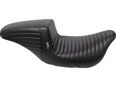911754 - Le Pera Kickflip Seat Pleated Stitch Black Vinyl