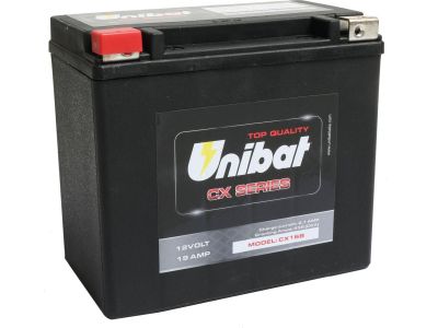 911758 - Unibat CX16B Heavy Duty Batterie AGM, 435 A, 19.0 Ah