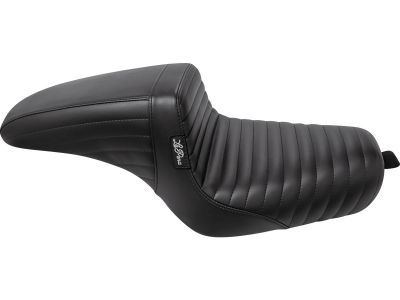 911772 - Le Pera Kickflip Seat Pleated Stitch Black Vinyl