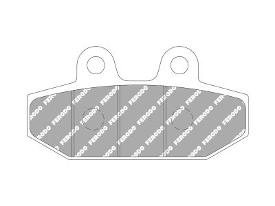 912776 - FERODO Road Sintered Brake Pads Sinter Rear