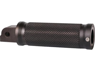 913115 - Thunderbike Base Rider Footpegs Satin Design Black Cut