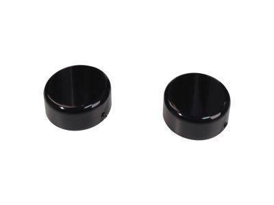 913224 - CULT WERK End Cap Fork Cover Fork Cap Plain Black Powder Coated