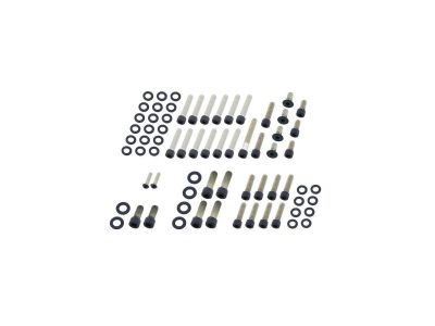 913430 - screws4bikes Complete Engine Screw Kit Screws for FL Shovel Side Cover...