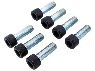 914227 - screws4bikes Front Fork Brackets Screw Kits Gloss Black Powder Coated