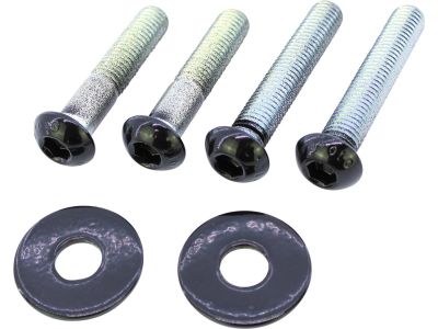914236 - screws4bikes Shock Screw Kits Gloss Black Powder Coated