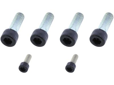 914238 - screws4bikes Footrest Screw Kits Gloss Black Powder Coated