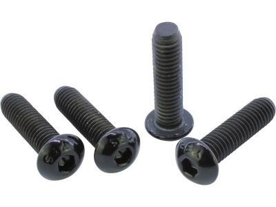 914252 - screws4bikes Front Fork Brackets Screw Kits Gloss Black Powder Coated