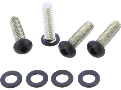 914259 - screws4bikes Handlebar Controls Clamping Screw Kit Gloss Black Powder ...
