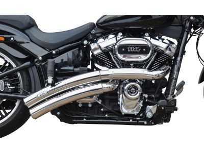 914472 - BSL Rainbow Down Under Exhaust System , Polished Smooth Heat Shield, P...