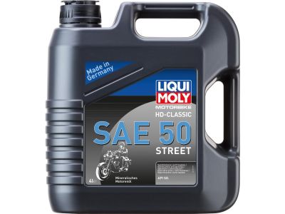 914556 - LIQUI MOLY Motorbike HD-Classic Street Engine Oil 4 Liter API SG SAE 5...