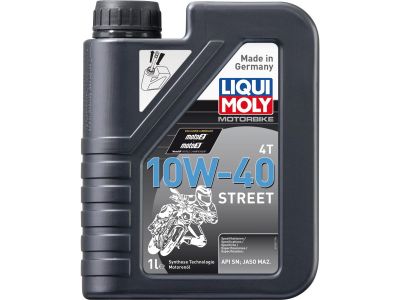 914560 - LIQUI MOLY Motorbike 4T Street Mineral Based Engine Oil 1 Liter API SN...
