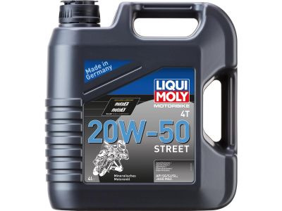 914563 - LIQUI MOLY Motorbike 4T Street Mineral Based Engine Oil 4 Liter API SG...