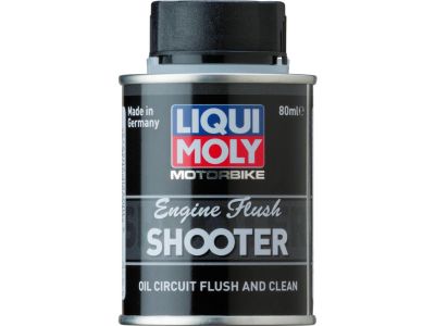 914566 - LIQUI MOLY Motorbike Engine Flush Shooter, 80ml / Label Language de Oil Shooter