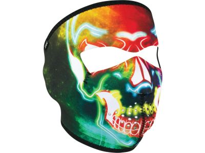 915927 - ZANheadgear Electric Skull Neoprene Full Face Mask Black   One Size Fits All