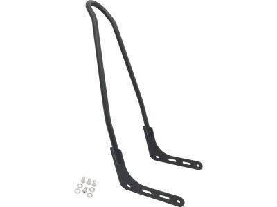 915941 - MOTHERWELL Tall Rigid Curved Sissy bar Matte Black Powder Coated