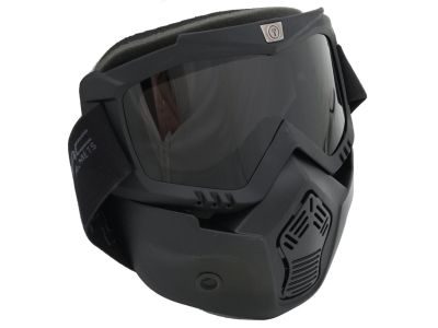 916182 - Torc Helmet T-50 Anti-Fog Google and Mask Black | One Size Fits All
