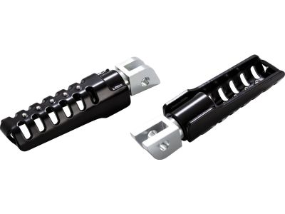 916538 - BURLY Razorback Footpegs Gloss Black, Powder Coated