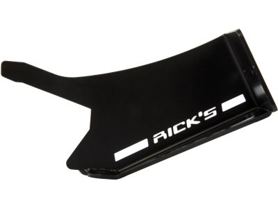 916673 - Rick`s FXDR Stainless Steel License Plate Side Mount Kit German Size, Long Flat Black Satin