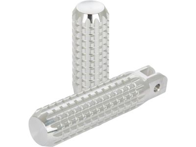 916694 - Rick's AK4.7 Foot Pegs for Softail 18-up Rider Aluminium Polished