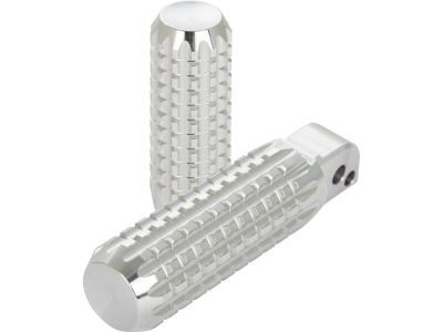 916700 - Rick's AK4.7 Foot Pegs for Softail 18-up Passenger Aluminium Polished