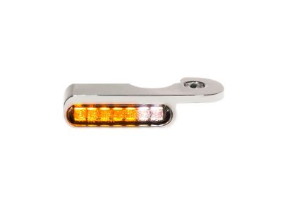 916763 - HeinzBikes OEM Hand Control LED Turn Signal/Position Lights Chrome Smoke LED