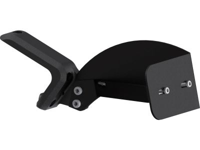 917045 - Thunderbike Long Side Mount License Plate Bracket Black Satin