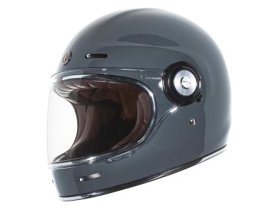 917505 - Torc Helmet Newport (T-1) Retro Full Face Helmet Gray | XS