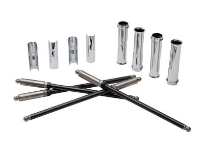 917800 - FEULING Quick install Pushrod and Cover Kit for 99-17 Twin Cam Chrome