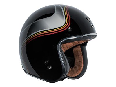 917906 - Torc Helmet Del Mar (T-50) ECE Open Face Helmet Black   XS