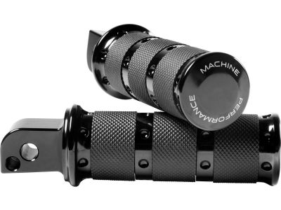 918154 - PM XLS Passenger Pegs Black, Anodized