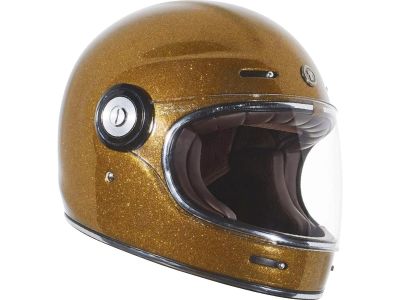 918433 - Torc Helmet Newport (T-1) Retro Full Face Helmet Gold | XL