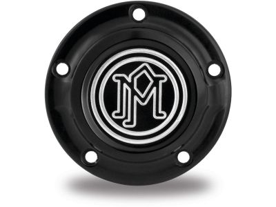 918681 - PM Scallop Point Cover Contrast Cut Black|Anodized