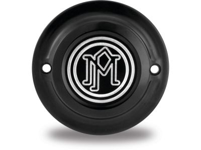 918684 - PM Scallop Point Cover Contrast Cut Black Anodized