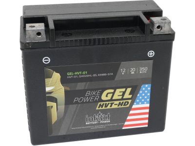 919316 - INTACT GHD20HL-BS HVT-01 Bike-Power GEL Battery Black