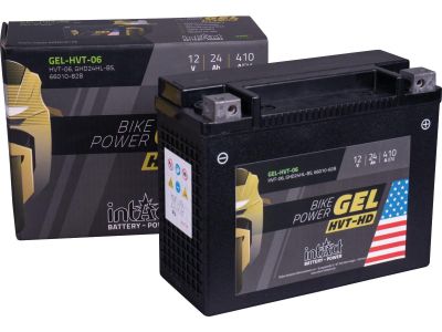 919319 - INTACT GHD24HL-BS HVT-06 Bike-Power GEL Battery Black