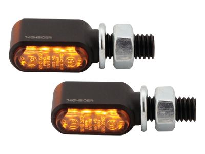 919353 - HIGHSIDER Little Bronx LED Turn Signal Black Tinted LED
