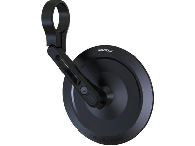 919377 - HIGHSIDER Montana-Slim Bar End Mirror Long Version Black Satin