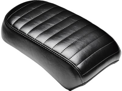 919485 - Le Pera Bare Bones Pillion Pad Pleated Stitch Black Vinyl