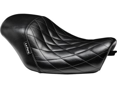 919489 - Le Pera Bare Bones Solo Seat Diamond Stitch Black Vinyl