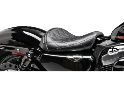 919499 - Le Pera Bare Bones Solo Seat Diamond Stitch Black Vinyl