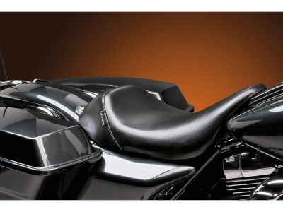 919510 - Le Pera Bare Bones Gel Solo Seat Smooth Black Vinyl