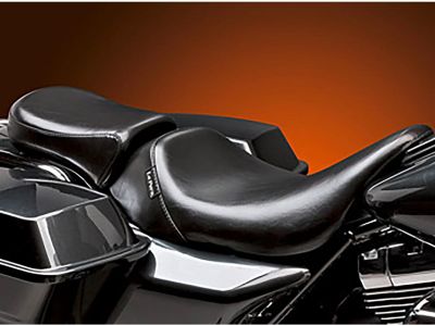 919511 - Le Pera Bare Bones Gel Pillion Pad Smooth Black Vinyl