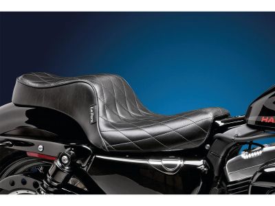 919538 - Le Pera Cherokee Seat Diamond Stitch Black Vinyl