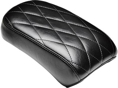 919545 - Le Pera Bare Bones Pillion Pad Diamond Stitch Black Vinyl