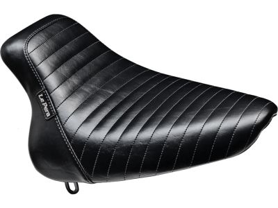 919551 - Le Pera Bare Bones Solo Seat Pleated Stitch Black Vinyl