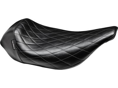 919555 - Le Pera Bare Bones Solo Seat Diamond Stitch Black Vinyl