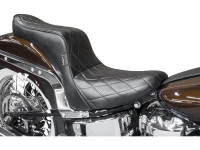 919767 - Le Pera Cherokee Seat Diamond Stitch Black Vinyl