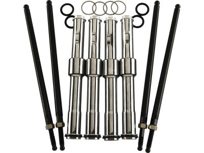 919858 - ULTIMA Adjustable Pushrod Kit For Twin Cam 88-113 Chrome
