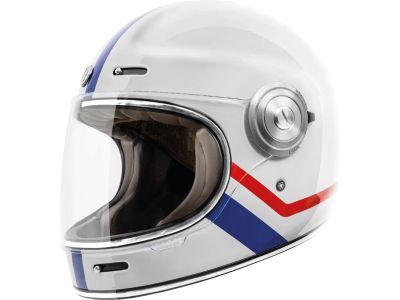 920362 - Torc Helmet Newport (T-1) Retro Full Face Helmet White   XS